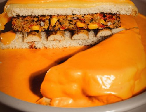 Francesinha de Hambúrguer Vegetariano